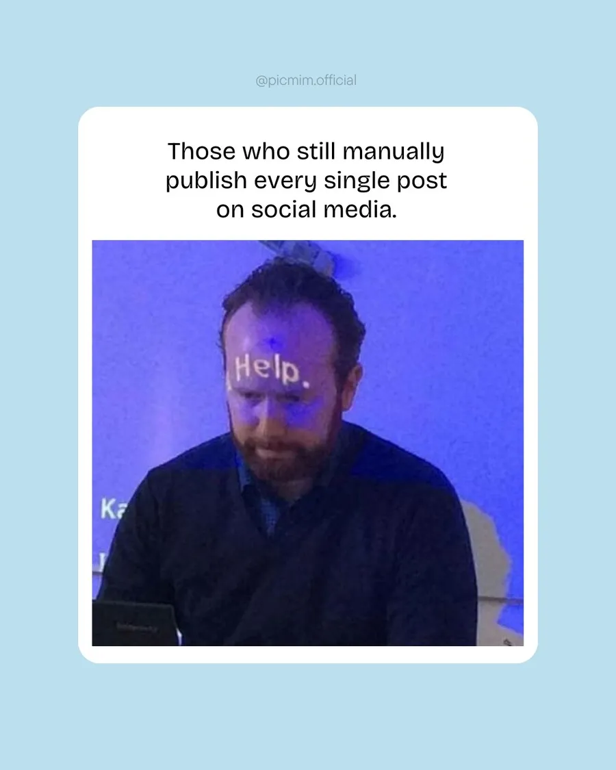 Instagram Post primer iz Picmim